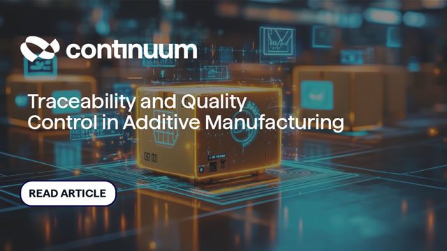 Traceability and Quality Control in Additive Manufacturing