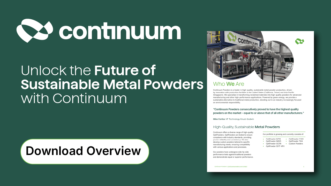 Continuum Powders Overview