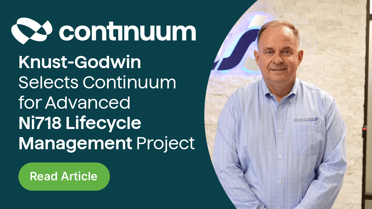 Knust-Godwin Selects Continuum Powders for Advanced Ni718 Lifecycle Management Project