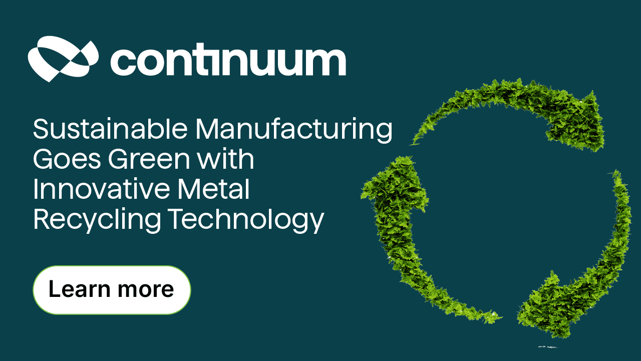 Sustainable Manufacturing Goes Green with Innovative Metal Recycling Technology