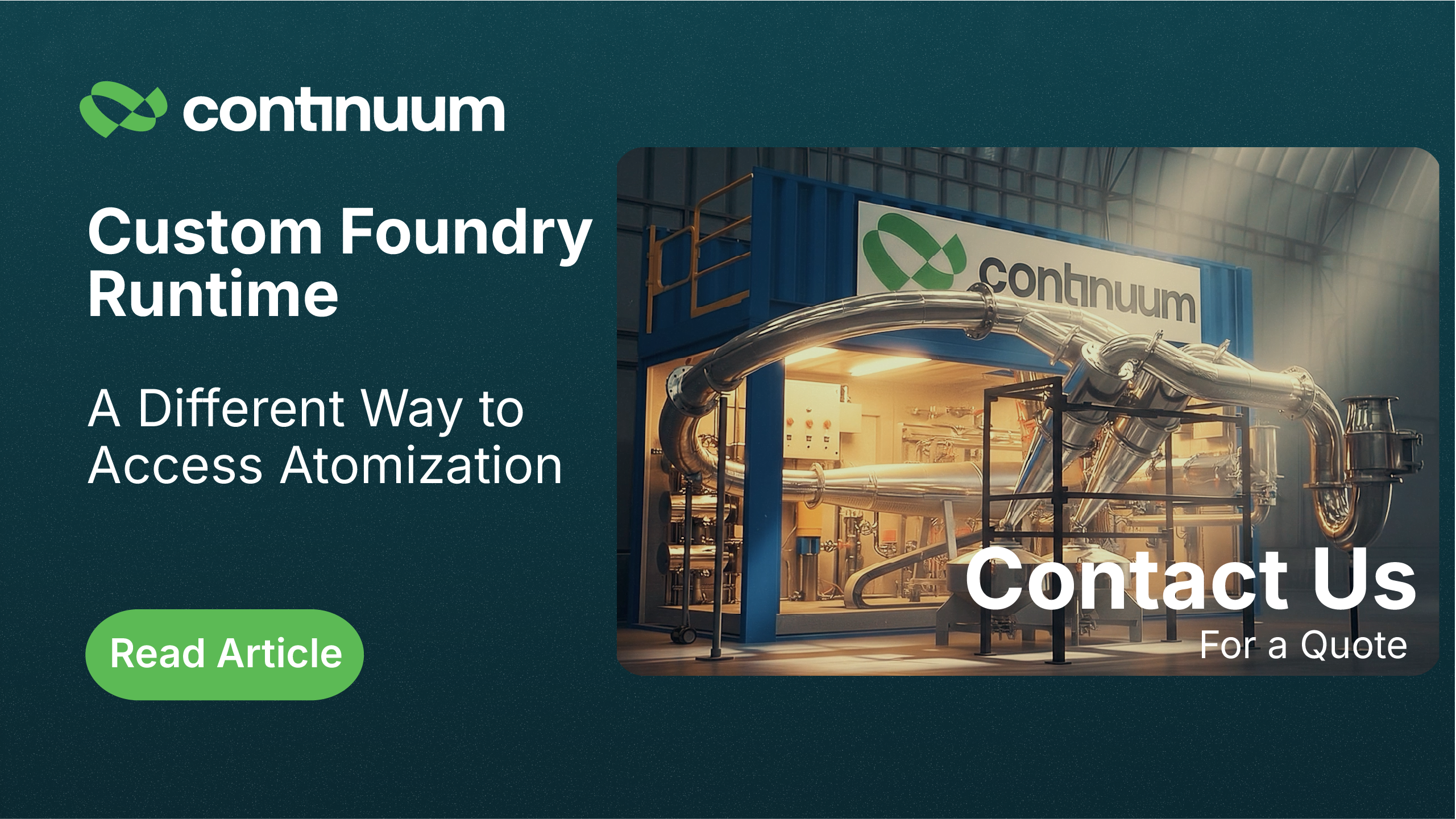 Home 11 Custom Foundry Runtime: A Smarter Path from Alloy Development to Production