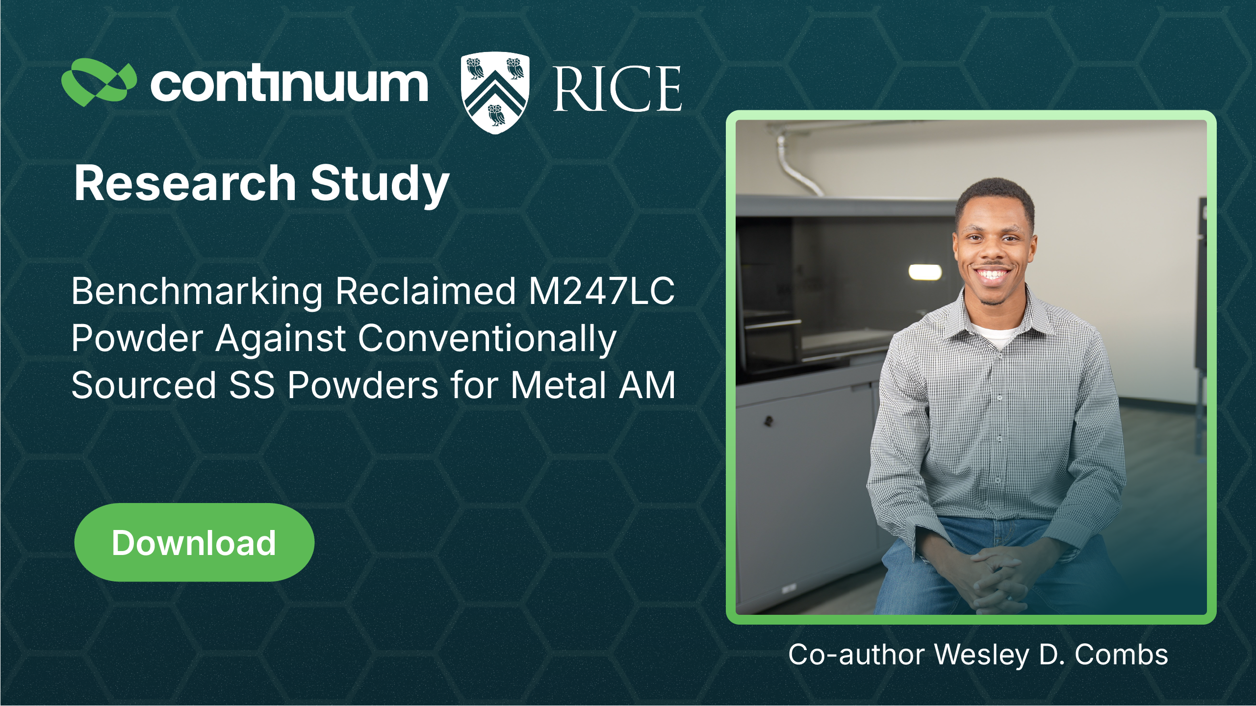 Knowledge Center 8 Report Highlights the Performance of M247LC Powder for Metal Binder Jetting
