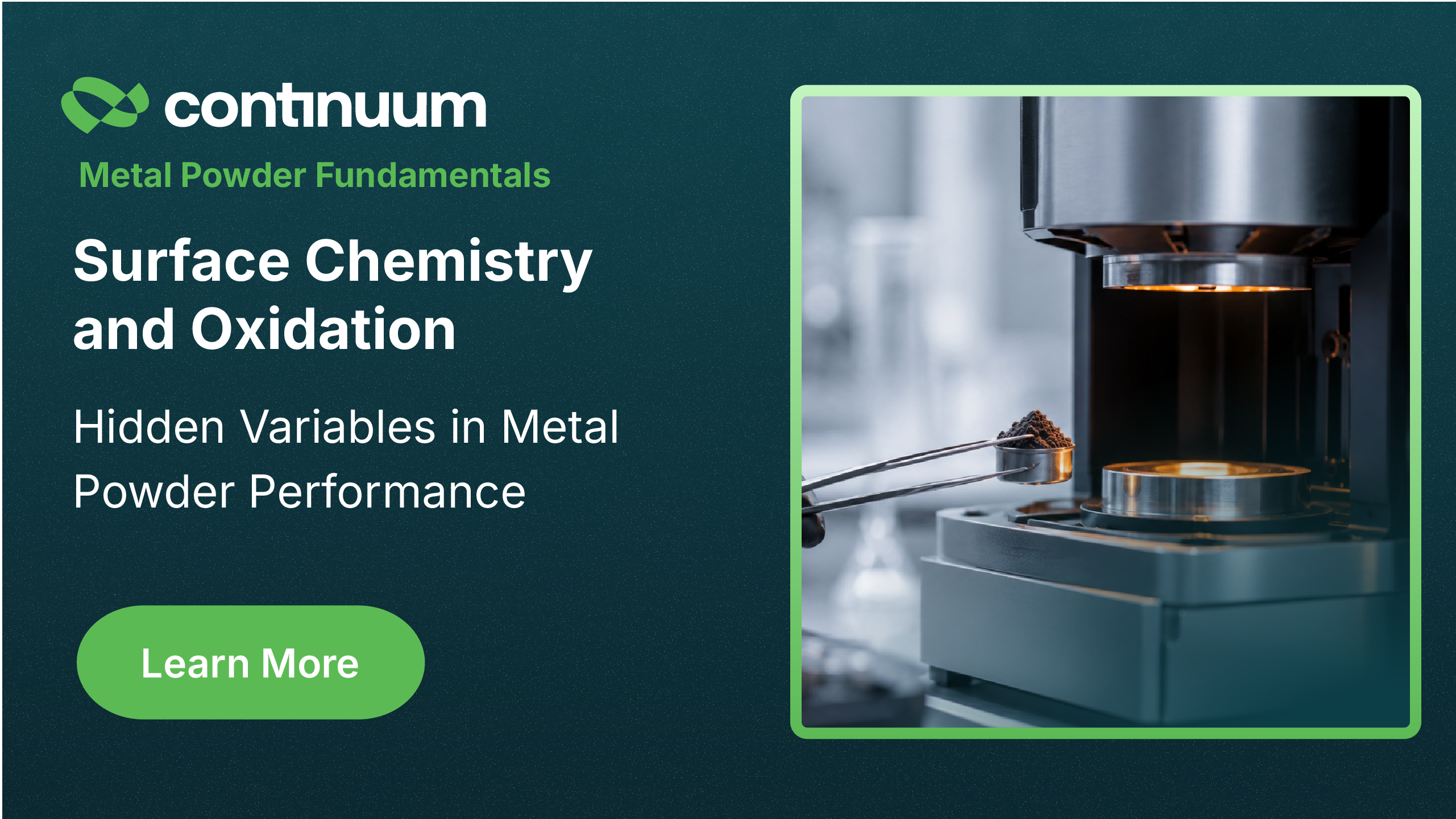 Home 12 Surface Chemistry and Oxidation: Hidden Variables in Metal Powder Performance